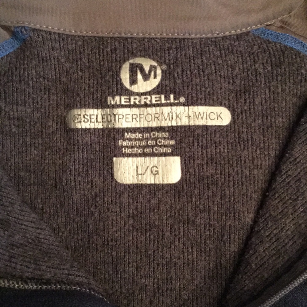 Merrell Quarter Zip Top - Picture 2 of 3